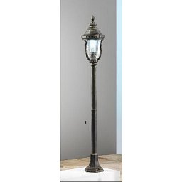 Obrázek pro produkt Venkovní sloupkové svítidlo 1x13W, patina, IP44,výška 112cm - ORION