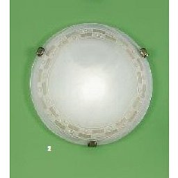 Obrázek pro produkt Stropní svítidlo 1xE27 antik/sklo, průměr 30cm - ORION