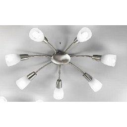 Obrázek pro produkt Stropní svítidlo satin 7xE14 9W úsporný zdroj 230V - ORION