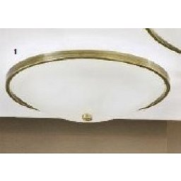 Obrázek pro produkt Stropní svítidlo 3x60W E27 patina/sklo, průměr 39,5cm - ORION