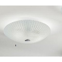 Obrázek pro produkt Stropní svítidlo 3x60W E27 chrom/sklo, pr. 40cm, výška 11cm - ORION