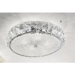 Obrázek pro produkt Stropní svítidlo 4x25W G9 chrom/křišťál 1A, průměr 42cm - ORION