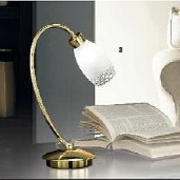 Obrázek pro produkt Stolní lampa 1x28W G9, mosaz, výška 32cm - ORION