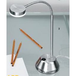 Obrázek pro produkt Stolní lampa 1x3W LED chrom, výška 42cm - ORION