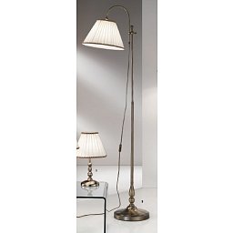 Obrázek pro produkt Stojací lampa 1xE27  patina, s vypínačem, výška 174cm - ORION