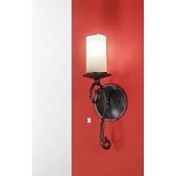 Obrázek pro produkt Nástěnné svítidlo 1x40W E14 antik, výška 37cm - ORION