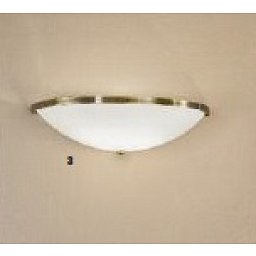 Obrázek pro produkt Nástěnné svítidlo 1x60W E14, patina/sklo, šířka 31cm - ORION