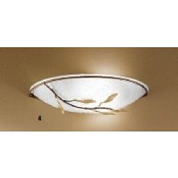 Obrázek pro produkt Nástěnné svítidlo 1xE14 antik, dekor list, šířka 30cm - ORION