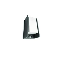 Obrázek pro produkt NOVÉ OBJ. ČÍSLO 8719514385429  Venkovní nástěnné svítidlo se senzorem BRIDGE 1xE27/15W/230V IP44 - Philips (915003762102)