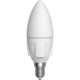 Obrázek pro produkt Žárovka LED svíčka E14 230V 6W Olive 4200K Ø 37 mm v.100 mm 560lm 240° - SKYLIGHTING