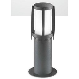Obrázek pro produkt Venkovní svítidlo sloupkové v.33 cm E27 max. 20W IP44 230V grafit (hliník / sklo) - PERENZ