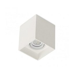 Stropní svítidlo NOCTUA SQUARE bílé 100x100mm max.50W GU5.3 - BPM-WHITE (CRISMOSIL/MODULAR) Obrázek pro produkt Stropní svítidlo NOCTUA SQUARE bílé 100x100mm max.50W GU5.3 - BPM-WHITE (CRISMOSIL/MODULAR)