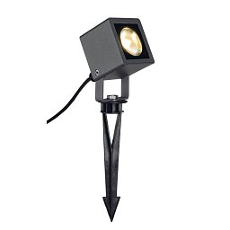 Obrázek pro produkt NAUTILUS čtvercový LED antracitová 230V/700mA COB LED 6.7W 55° IP65 3000K - BIG WHITE (SLV)