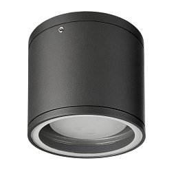 Stropní přisazené svítidlo Mob Round I antracit 9W GX53,IP54 pr. 100mm - LIGHT IMPRESSIONS Obrázek pro produkt Stropní přisazené svítidlo Mob Round I antracit 9W GX53,IP54 pr. 100mm - LIGHT IMPRESSIONS
