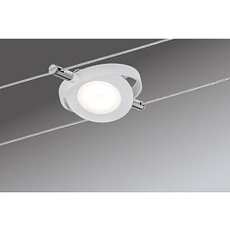 Lankový systém LED 6x4W RoundMac 230V/12V DC matná bílá, - PAULMANN Obrázek pro produkt Lankový systém LED 6x4W RoundMac 230V/12V DC matná bílá, - PAULMANN