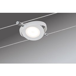 Lankový systém LED 4x4W RoundMac 230V/12V DC matná bílá, - PAULMANN Obrázek pro produkt Lankový systém LED 4x4W RoundMac 230V/12V DC matná bílá, - PAULMANN