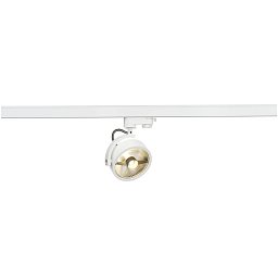 Obrázek pro produkt KALU TRACK QPAR111 pro tříokr. lištu bílá 230V GU10 75W - BIG WHITE (SLV)