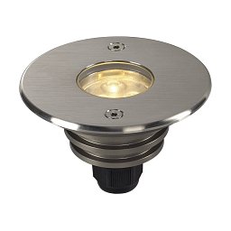 Obrázek pro produkt DASAR LED LV  česaná ocel 12=   LED 6W IP67 3000K - BIG WHITE (SLV)