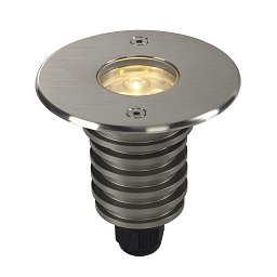 Obrázek pro produkt DASAR LED 230V  česaná ocel 230V PowerLED 5W 40° IP67 3000K - BIG WHITE (SLV)