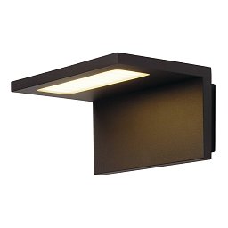 ANGOLUX nástěnná antracitová 230V/80mA LED 6W 120° IP44 3000K, 500lm - BIG WHITE (SLV) Obrázek pro produkt ANGOLUX nástěnná antracitová 230V/80mA LED 6W 120° IP44 3000K, 500lm - BIG WHITE (SLV)