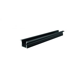 ET-02-12 vysoký T-profil pro 12 - 13,3 mm LED pásek matná černá - LIGHT IMPRESSIONS Obrázek pro produkt ET-02-12 vysoký T-profil pro 12 - 13,3 mm LED pásek matná černá - LIGHT IMPRESSIONS