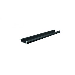 ET-01-15 plochý T-profil pro 15 - 16,3 mm LED pásek černá - LIGHT IMPRESSIONS Obrázek pro produkt ET-01-15 plochý T-profil pro 15 - 16,3 mm LED pásek černá - LIGHT IMPRESSIONS