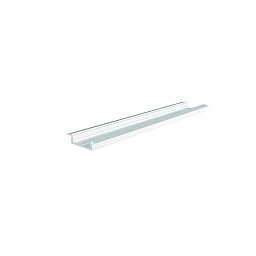 ET-01-15 plochý T-profil pro 15 - 16,3 mm LED pásek matná bílá - LIGHT IMPRESSIONS Obrázek pro produkt ET-01-15 plochý T-profil pro 15 - 16,3 mm LED pásek matná bílá - LIGHT IMPRESSIONS