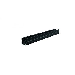 AU-02-10 vysoký U-profil pro 10 - 11,3 mm LED pásek matná černá - LIGHT IMPRESSIONS Obrázek pro produkt AU-02-10 vysoký U-profil pro 10 - 11,3 mm LED pásek matná černá - LIGHT IMPRESSIONS