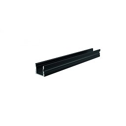 AU-02-12 vysoký U-profil pro 12 - 13,3 mm LED pásek matná černá - LIGHT IMPRESSIONS Obrázek pro produkt AU-02-12 vysoký U-profil pro 12 - 13,3 mm LED pásek matná černá - LIGHT IMPRESSIONS