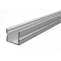 AU-02-12 vysoký U-profil pro 12 - 13,3 mm LED pásek stříbrná - LIGHT IMPRESSIONS Obrázek pro produkt AU-02-12 vysoký U-profil pro 12 - 13,3 mm LED pásek stříbrná - LIGHT IMPRESSIONS