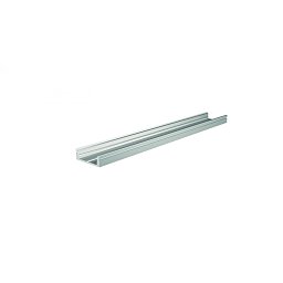 AU-01-15 plochý U-profil pro 15 - 16,3 mm LED pásek matná stříbrná - LIGHT IMPRESSIONS Obrázek pro produkt AU-01-15 plochý U-profil pro 15 - 16,3 mm LED pásek matná stříbrná - LIGHT IMPRESSIONS