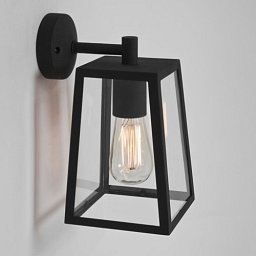 Obrázek pro produkt Nástěnné svítidlo CALVI E27 60W IP23 230V černé (starý kód: AST 7105) - ASTRO Lighting