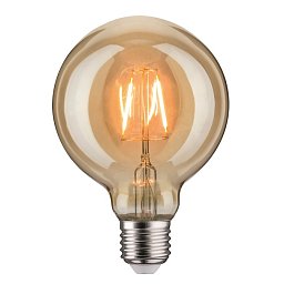 1879 LED žárovka Vintage Globe 95 2,5W E27 230V 1700K 170lm zlatá - PAULMANN Obrázek pro produkt 1879 LED žárovka Vintage Globe 95 2,5W E27 230V 1700K 170lm zlatá - PAULMANN