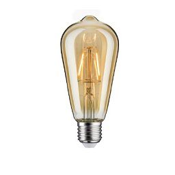 1879 LED žárovka Vintage Rustika 2,5W E27 230V 1700K 150lm zlatá - PAULMANN Obrázek pro produkt 1879 LED žárovka Vintage Rustika 2,5W E27 230V 1700K 150lm zlatá - PAULMANN