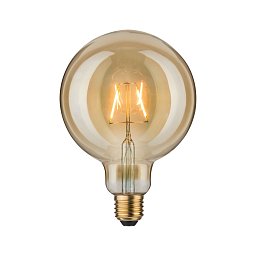 1879 LED Vintage Globe125 2,5W E27 zlatá 1700K - PAULMANN Obrázek pro produkt 1879 LED Vintage Globe125 2,5W E27 zlatá 1700K - PAULMANN