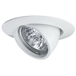 Zápustné svítidlo Premium výklopné max.50W 12V GU5,3 51mm bílá/h - PAULMANN Obrázek pro produkt Zápustné svítidlo Premium výklopné max.50W 12V GU5,3 51mm bílá/h - PAULMANN