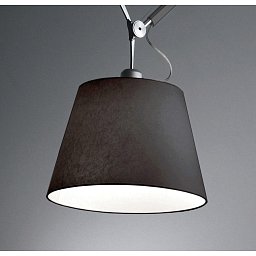 Stínidlo satén černé ø 360mm Tolomeo Mega - ARTEMIDE Obrázek pro produkt Stínidlo satén černé ø 360mm Tolomeo Mega - ARTEMIDE
