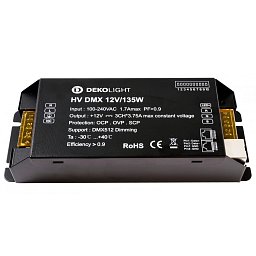 Napaječ HV DMX 12V max.135W - LIGHT IMPRESSIONS Obrázek pro produkt Napaječ HV DMX 12V max.135W - LIGHT IMPRESSIONS