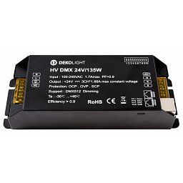 Napaječ HV DMX 24V max. 135W - LIGHT IMPRESSIONS Obrázek pro produkt Napaječ HV DMX 24V max. 135W - LIGHT IMPRESSIONS