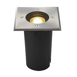 Obrázek pro produkt SOLASTO čtvercová  nerez 230V GU10 6W IP55 - BIG WHITE (SLV)