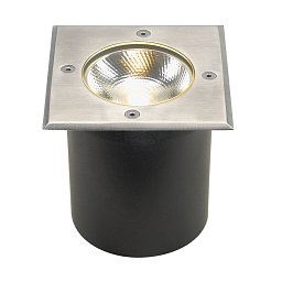 Obrázek pro produkt ROCCI LED čtvercová  česaná ocel  LED 6W 120° IP67 3000K - BIG WHITE (SLV)