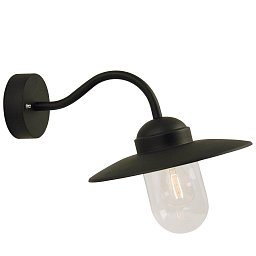 Obrázek pro produkt Venkovní nástěnné svítidlo Luxembourg 1x60W E27 černá čirá - NORDLUX