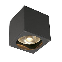 Obrázek pro produkt Nástěnné svítidlo BIG THEO WALL OUT, hranaté, antracit, ES111, max. 75 W - BIG WHITE (SLV)