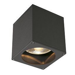 Obrázek pro produkt Stropní svítidlo BIG THEO CEILING OUT, hranaté, antracit, ES111, max. 75 W - BIG WHITE (SLV)