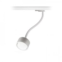 Obrázek pro produkt PIXIE na husím krku pro tříokr. lištu bílá 230V GX53 LED 7W - RED - DESIGN RENDL