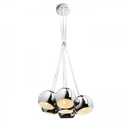 Obrázek pro produkt ASTROMET VII závěsná chrom 230V E27 7x42W - RED - DESIGN RENDL