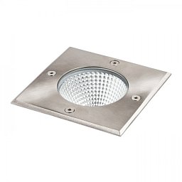 Obrázek pro produkt RIZZ SQ 125  nerez 230V LED 7W IP67  3000K - RED - DESIGN RENDL