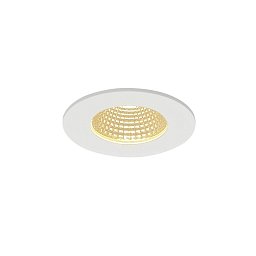 Obrázek pro produkt PATTA-I zápustná matná bílá kruhová230V/500mA LED 9W 38° IP65 3000K - BIG WHITE (SLV)