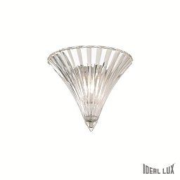 Obrázek pro produkt Nástěnné svítidlo Ideal Lux Santa AP1 trasparente small 013060 - IDEALLUX