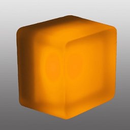 Obrázek pro produkt LED svítidlo Magnum kostka amber 0,88W 538-592nm 12V DC IP68 - AMVIS